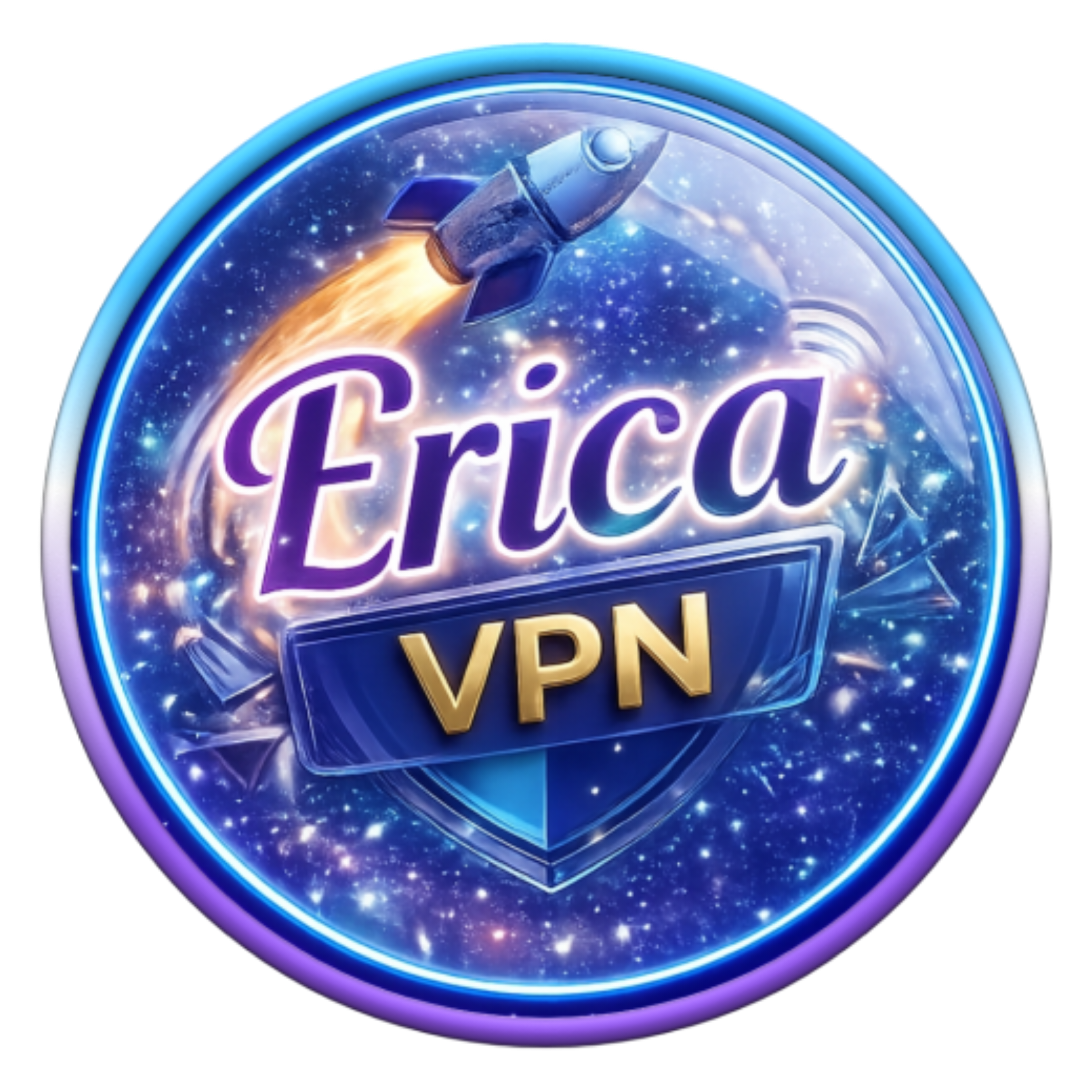 Erica VPN Animated Logo